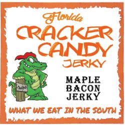 Maple Bacon Jerky Label